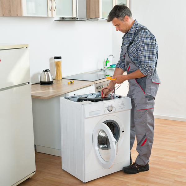 do you offer any warranties or guarantees on your washer repair work in Calio